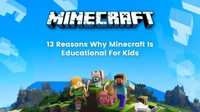 13 razones por las que Minecraft es educativo para niños